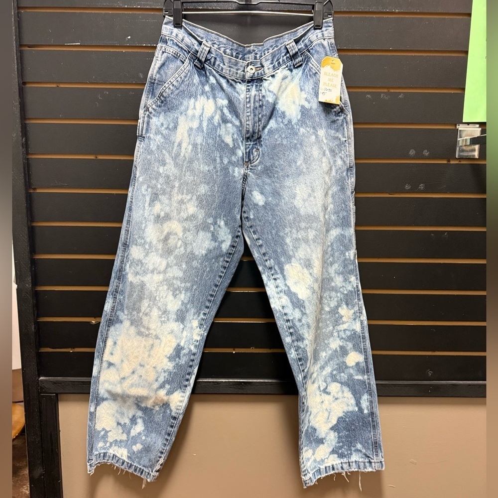 WRG Custom Bleach Carpenter Jeans 32x32 One of a Kind